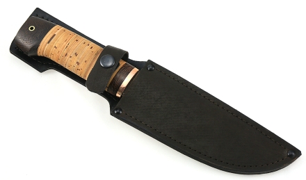 Нож Аллигатор сталь дамаск полный камень береста Нож Аллигатор сталь дамаск полный камень береста