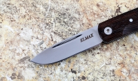 Нож Колибри, складной, сталь Elmax, рукоять накладки венге - Нож Колибри, складной, сталь Elmax, рукоять накладки венге