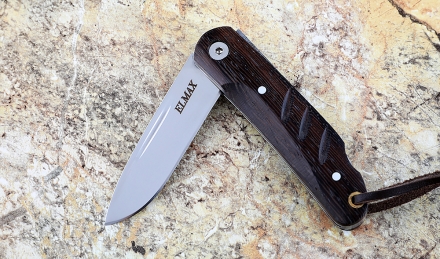 Складной нож Колибри, сталь Elmax, рукоять накладки венге Складной нож Колибри, сталь Elmax, рукоять накладки венге