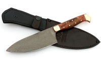 Нож Шеф №4 сталь Х12МФ, рукоять бубинга, венге - _MG_6049.jpg