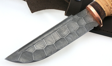 Нож Алтай сталь дамаск полный камень береста Нож Алтай сталь дамаск полный камень береста