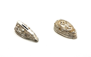 Комплект литье № 9 для ножа: гарда и навершие