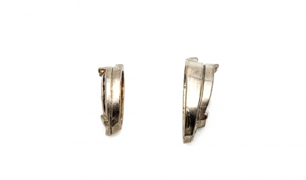 Комплект литья №24 для ножа: гарда и навершие.