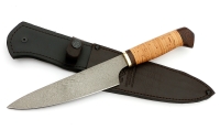 Нож Шеф №5 сталь Х12МФ, рукоять береста - _MG_6054.jpg