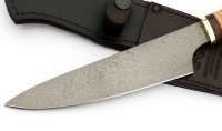 Нож Шеф №5 сталь Х12МФ, рукоять береста - _MG_6055.jpg