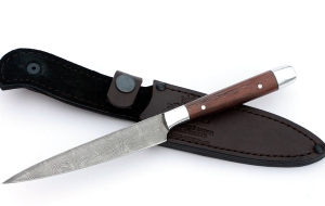 Нож Шеф №7 сталь дамасск, рукоять венге дюраль