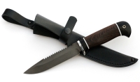 Нож Рыболов-1 сталь Х12МФ, рукоять венге-черный граб - _MG_3544z0.jpg