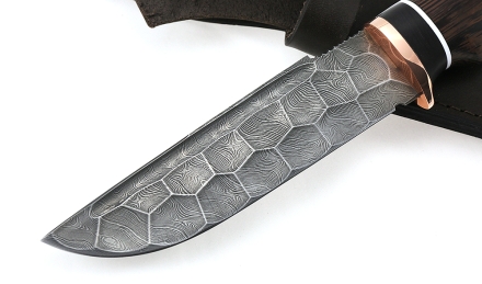 Нож Алтай сталь дамаск полный камень венге черный граб Нож Алтай сталь дамаск полный камень венге черный граб