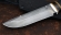 Нож Барракуда сталь Р18, рукоять наборная кожа