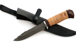 Нож Рыболов-3 сталь Х12МФ, рукоять береста Нож Рыболов-3 сталь Х12МФ, рукоять береста