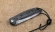 Нож складной Корвет сталь дамаск нержавеющий накладки карбон