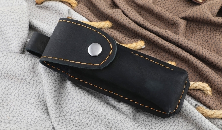 Нож складной филейный сталь VG-10, накладки G10 зеленые 