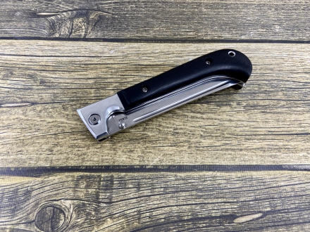 Складной нож Пчак  сталь Elmax, накладки черный граб (распродажа) 
