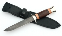 Нож Лидер-2 сталь ХВ-5, рукоять венге-карельская береза