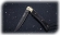 Складной нож Мексиканец, сталь булат, рукоять накладки карельская береза стабилизированная фиолетовая