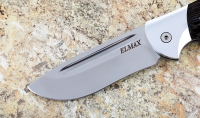 Нож Ястреб, складной, сталь Elmax, рукоять накладки венге с дюралью - Нож Ястреб, складной, сталь Elmax, рукоять накладки венге с дюралью
