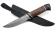Нож Тритон-2 сталь дамаск, рукоять венге-черный граб