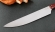 Кухонный нож Шеф №1 сталь 95Х18, рукоять красный акрил