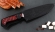 Кухонный нож Шеф №1 сталь 95Х18, рукоять красный акрил