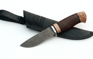 Нож Нерка сталь ХВ-5, рукоять венге-карельская береза Нож Нерка сталь ХВ-5, рукоять венге-карельская береза