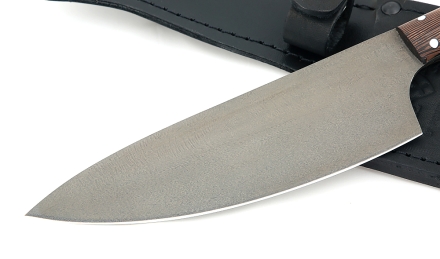 Нож Шеф №4 сталь Х12МФ, рукоять венге