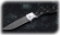 Нож Беркут, складной, сталь Х12МФ, рукоять накладки черный граб с дюралью