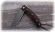 Нож Таежник складной, сталь Х12МФ, рукоять накладки коричневый граб