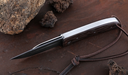 Нож Снайпер 2-х предметный, складной, сталь Х12МФ, рукоять накладки венге Нож Снайпер 2-х предметный, складной, сталь Х12МФ, рукоять накладки венге