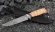 Нож Ирбис-2 дамаск рукоять береста