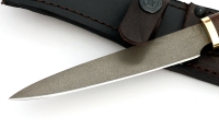 Нож Шеф №7 сталь Х12МФ, рукоять береста - _MG_6100.jpg