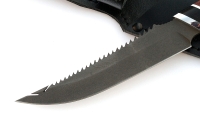 Нож Рыболов-6 сталь Х12МФ, рукоять бубинга-черный граб - _MG_357154.jpg