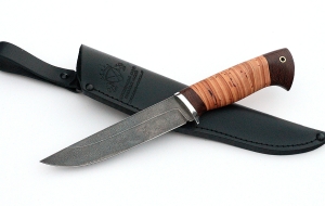 Нож Тритон-2 сталь ХВ-5, рукоять береста Нож Тритон-2 сталь ХВ-5, рукоять береста