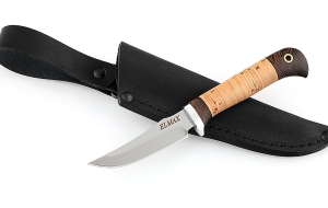 Нож Малыш-2 сталь Elmax рукоять береста+черный граб Нож Малыш-2 сталь Elmax рукоять береста+черный граб