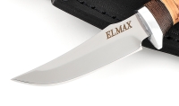 Нож Малыш-2 сталь Elmax рукоять береста+черный граб - Нож Малыш-2 сталь Elmax рукоять береста+черный граб