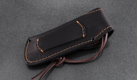 Складной нож Зубр, сталь Х12МФ, рукоять накладки акрил синий