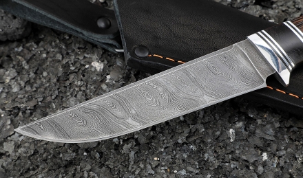 Нож Ирбис-2 дамаск рукоять венге Нож Ирбис-2 дамаск рукоять венге