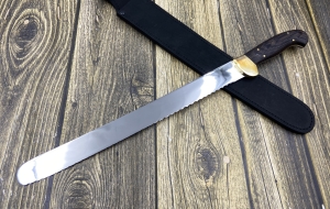 Нож "Хариус" из стали 95х18 цельнометаллический, накладки венге (распродажа) 