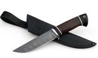 Нож Налим сталь дамаск, рукоять венге-черный граб - _MG_2793.jpg