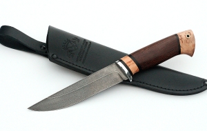 Нож Тритон-2 сталь ХВ-5, рукоять венге-карельская береза Нож Тритон-2 сталь ХВ-5, рукоять венге-карельская береза