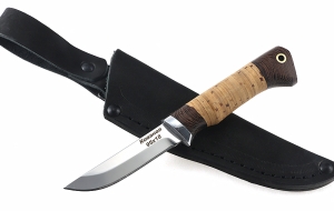 Нож Малыш-1 сталь 95Х18 рукоять береста Нож Малыш-1 сталь 95Х18 рукоять береста