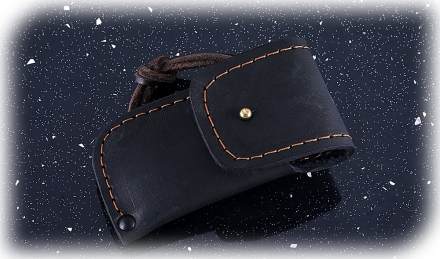 Складной нож Колибри, сталь булат, рукоять накладки черный граб Складной нож Колибри, сталь булат, рукоять накладки черный граб