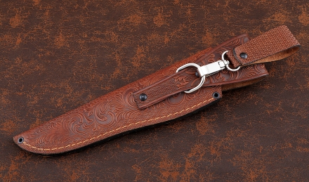 Нож Странник-2 Elmax рукоять карбон карельская береза зеленая черный граб Нож Странник-2 Elmax рукоять карбон карельская береза зеленая черный граб