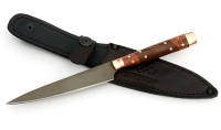 Нож Шеф №7 сталь Х12МФ, рукоять бубинга, венге латунь - _MG_6108.jpg