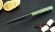 Нож Шеф №7 сталь 95Х18, рукоять зеленый акрил