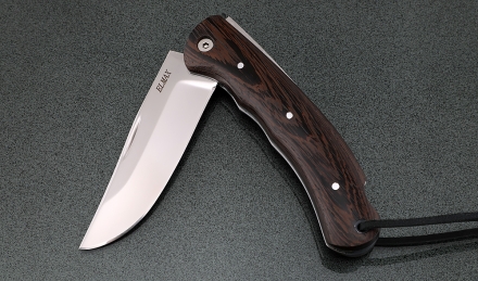 Нож складной Таежник, сталь Elmax, рукоять накладки венге Нож складной Таежник, сталь Elmax, рукоять накладки венге