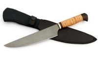 Нож Шеф №8 сталь Х12МФ, рукоять береста - _MG_6111.jpg