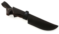 Нож Походный сталь D2, рукоять коричневый граб - Нож Походный сталь D2, рукоять коричневый граб