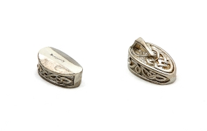 Комплект литье № 23 для ножа: гарда и навершие