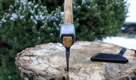 Топор Ермак-12 варка металлов: углерод+ ХВГ (NEW)