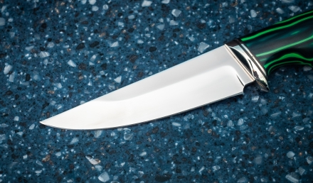 Нож Лютик сталь Elmax рукоять G10 зеленая Нож Лютик сталь Elmax рукоять G10 зеленая